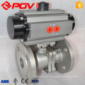 1 1/2'' dn40 flanged 2 way pneumatic steam control valve